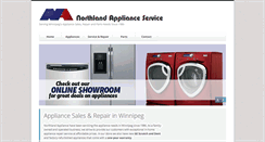 Desktop Screenshot of northlandappliance.ca